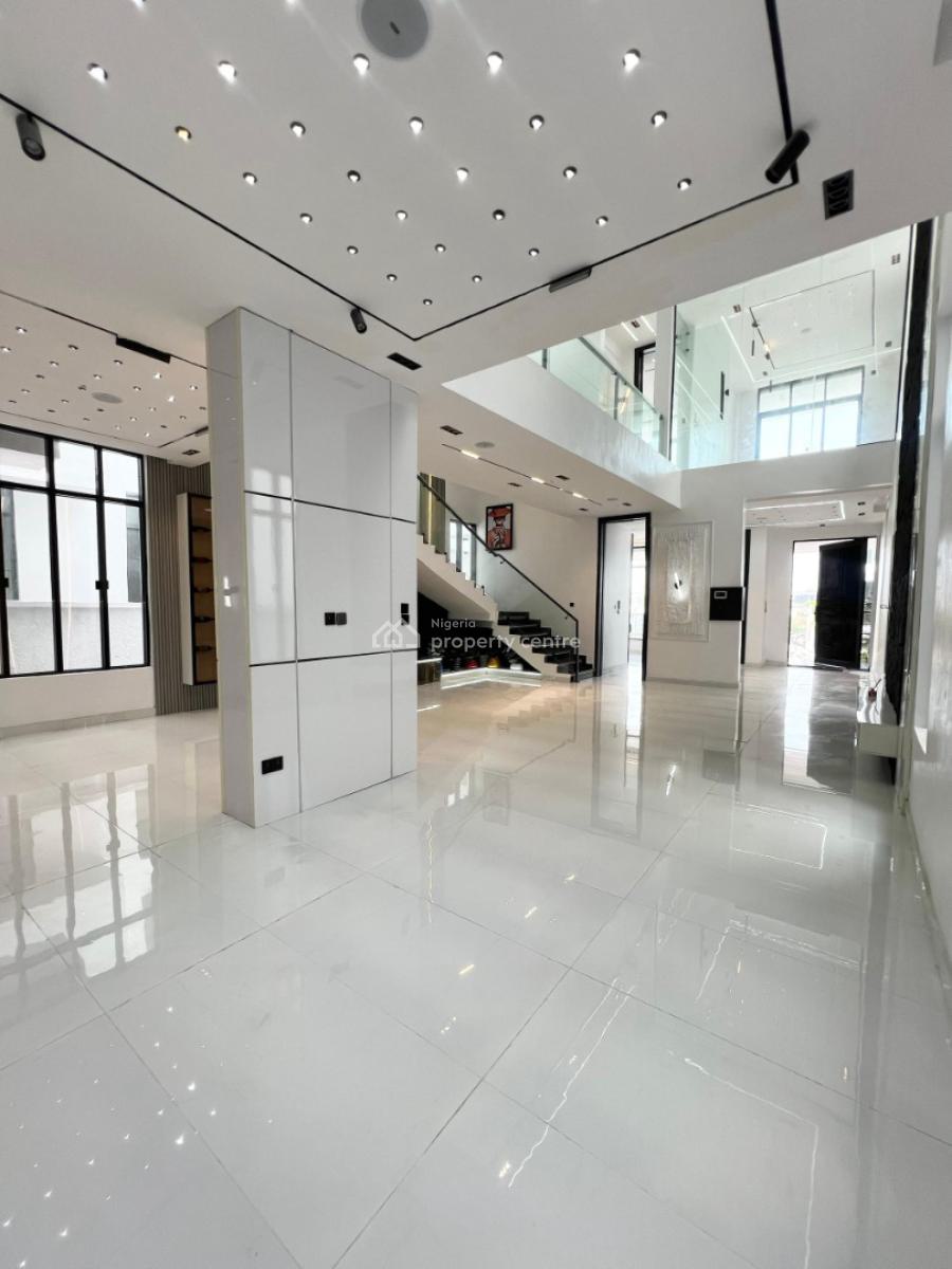 Luxury 6 Bedroom Fully Detached Duplex with Bq & Pool, Chevron, Lekki, Lagos, Detached Duplex for Sale