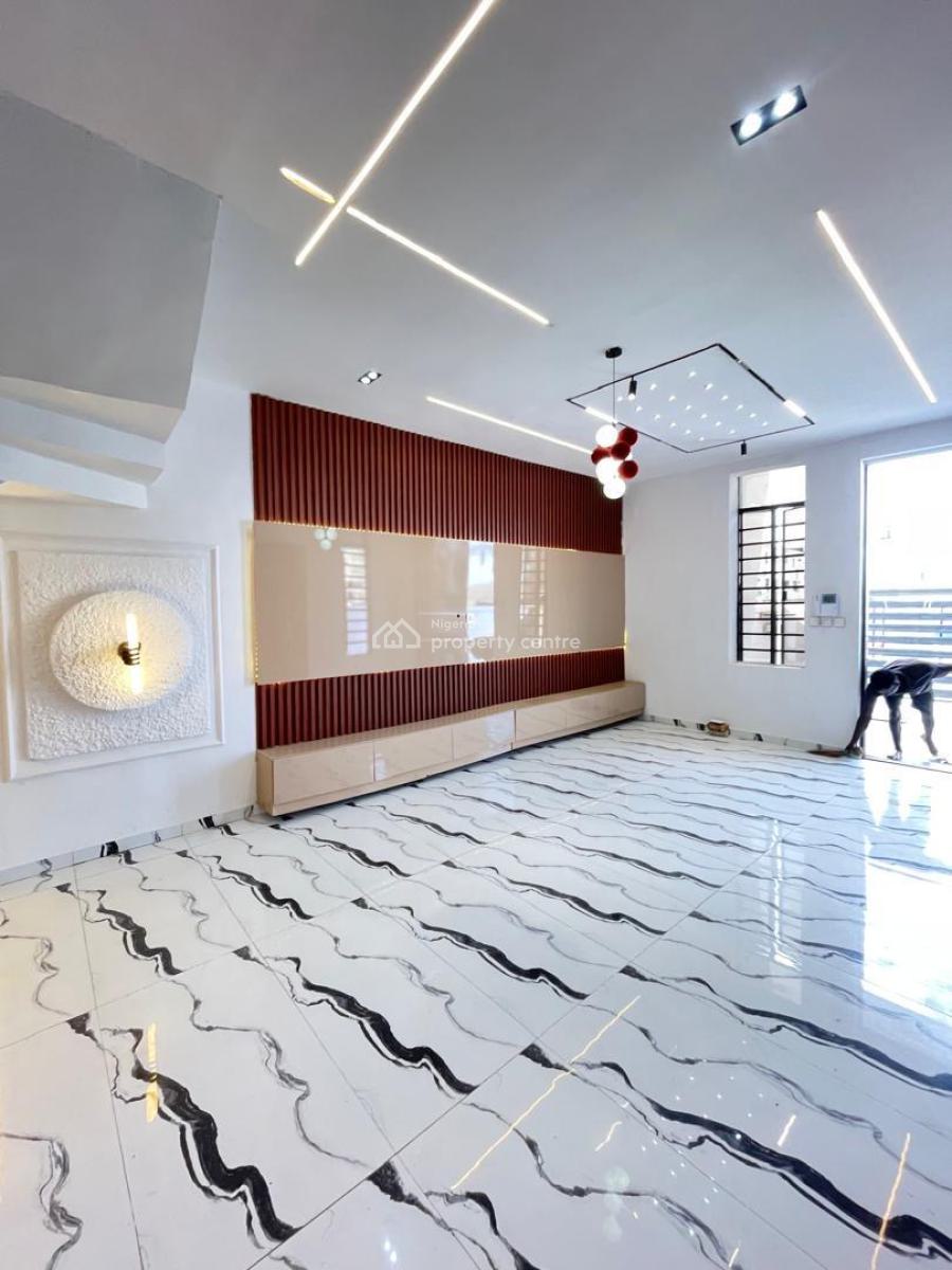 Aesthetically Pleasing 4 Bedroom Semi Detached Family Home, Luxury Brand New 4 Bedroom Semi-detached Duplex with a Room Bq, Ikota, Lekki, Lagos, Semi-detached Duplex for Sale