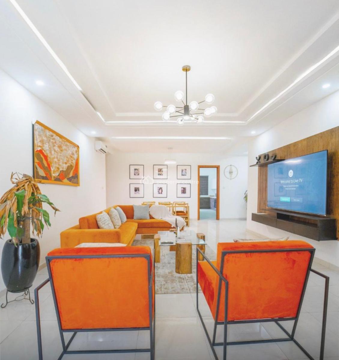 Furnished 3 Bedroom Apartment with Bq for Monthly Payment, By Ap Filing Station Chissco, Ikate Elegushi, Lekki, Lagos, House for Rent