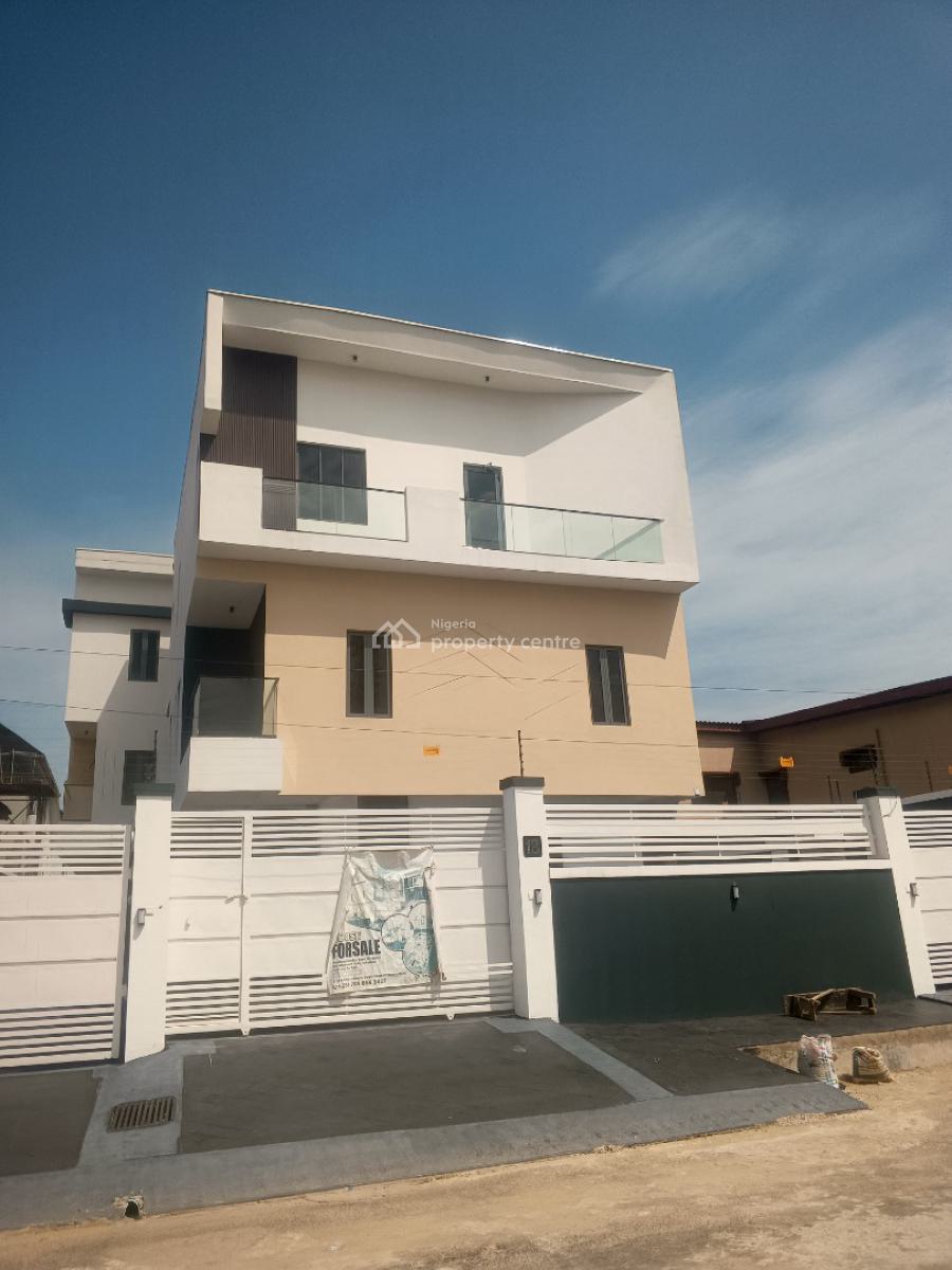 Newly Big 4 Bedrom Fully Detach Duplex + 3bq, Inside Ogba Gra, Off Wempco Rd, By Agidingbi Ikeja, Ogba, Ikeja, Lagos, Detached Duplex for Sale