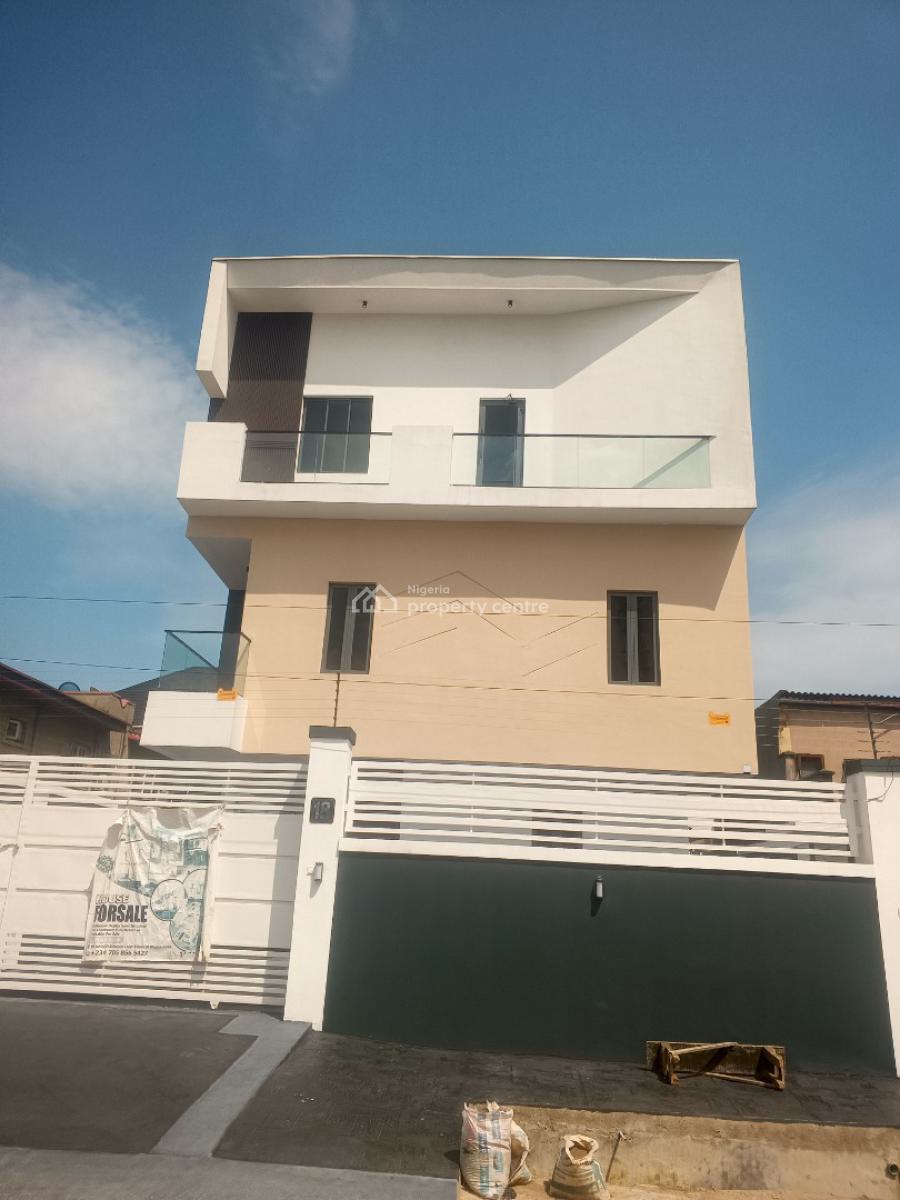 Newly Big 4 Bedrom Fully Detach Duplex + 3bq, Inside Ogba Gra, Off Wempco Rd, By Agidingbi Ikeja, Ogba, Ikeja, Lagos, Detached Duplex for Sale