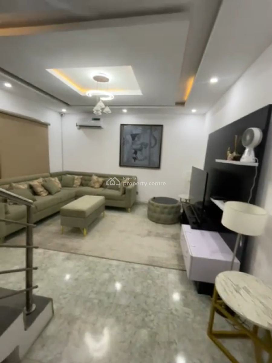 Fully Furnished 3 Bedroom Terrace, Residences and Villas, Ilasan, Ikate Elegushi, Lekki, Lagos, Terraced Duplex for Rent