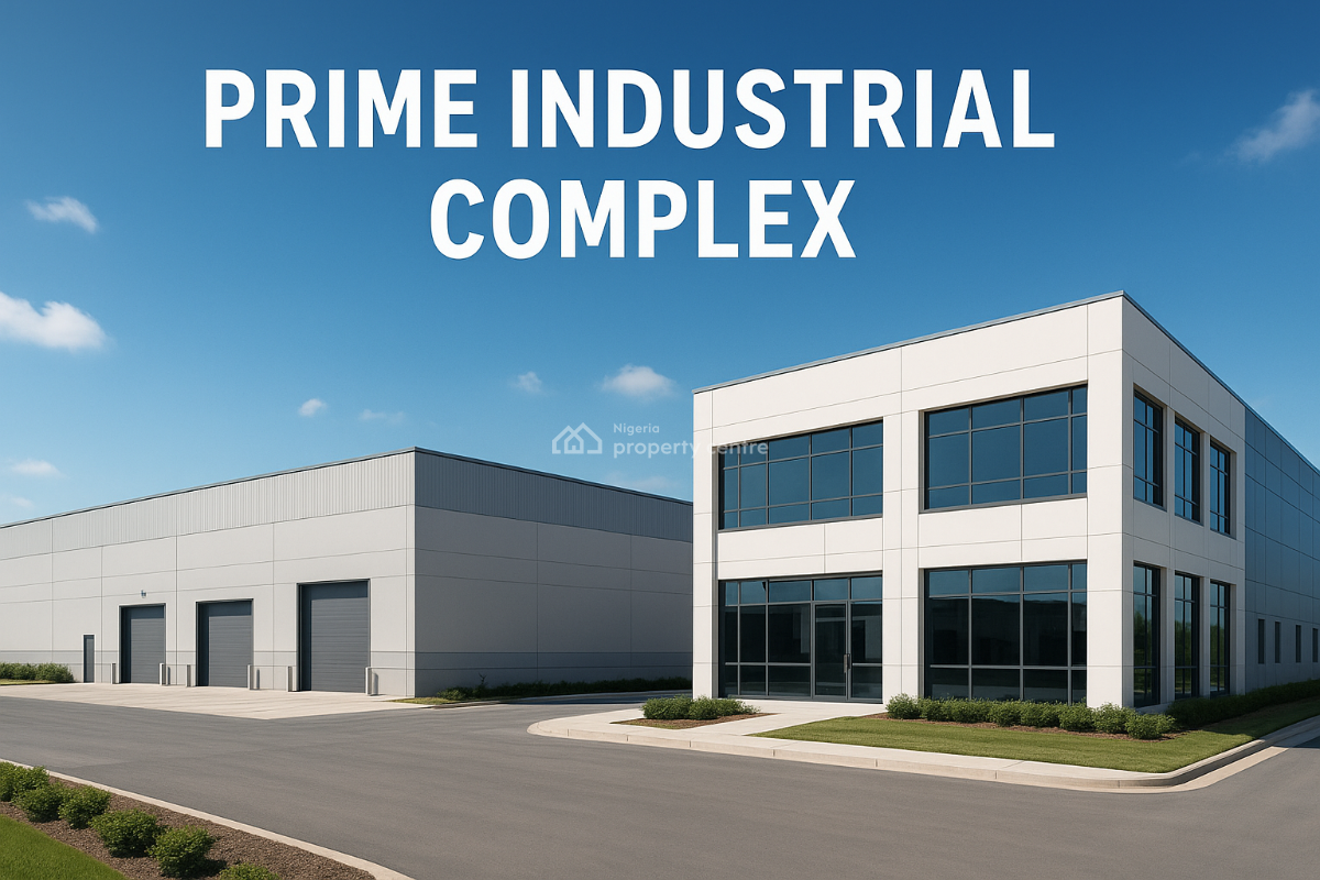 Prime Industrial Complex with Warehouses & Office Block, Off Eric Moore Street, Surulere, Lagos, Warehouse for Sale