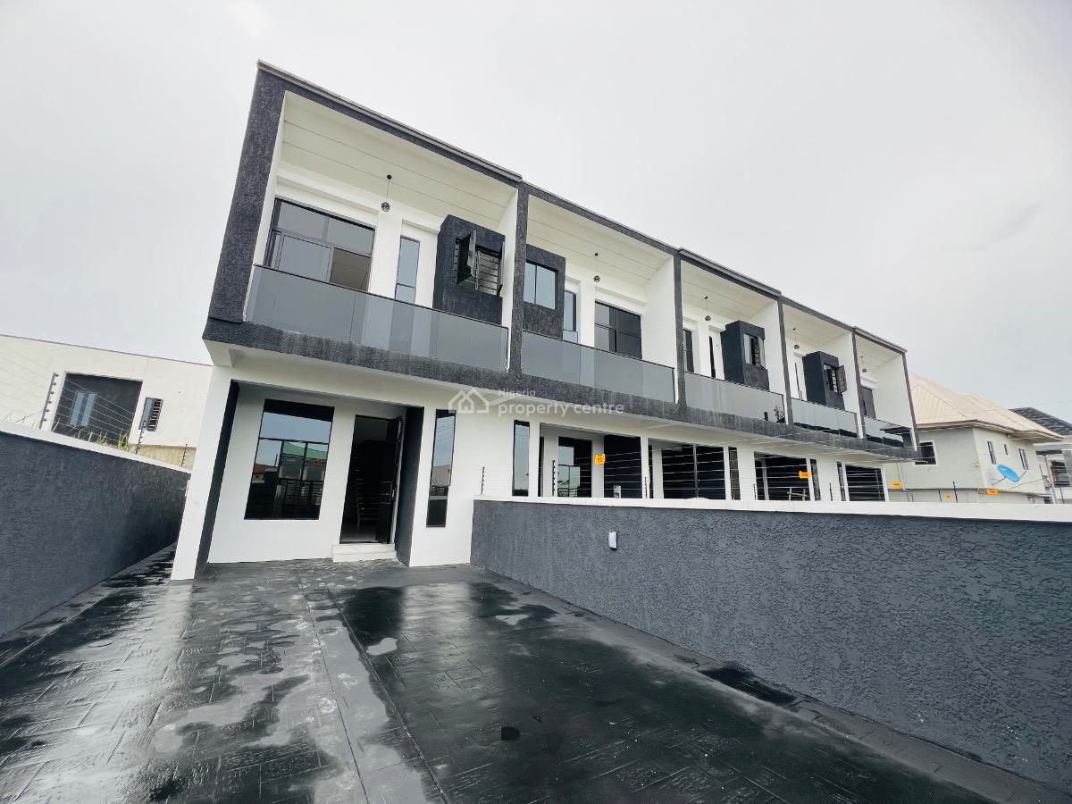4bedroom Terrace Duplex with Bq, Ikota, Lekki, Lagos, Terraced Duplex for Rent