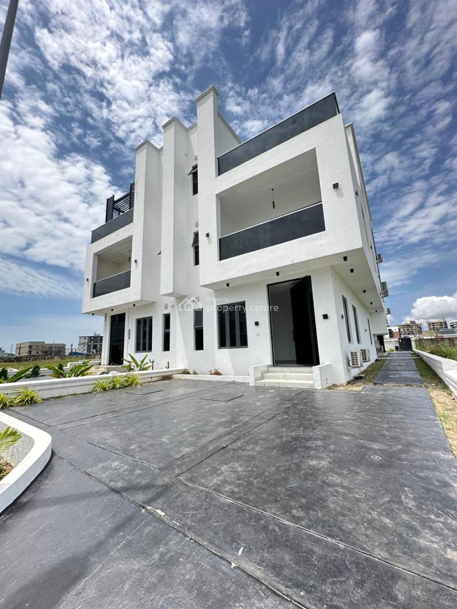 Contemporary Spacious 4 Bedroom Semi-detached Duplex with Bq, Ikate, Lekki, Lagos, Semi-detached Duplex for Sale