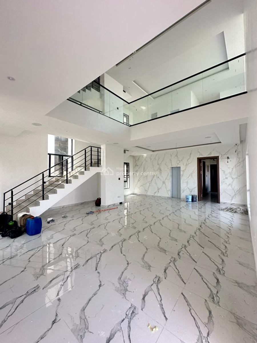 Contemporary Spacious 5 Bedroom Fully Detached Duplex with Bq, Ikate, Lekki, Lagos, Detached Duplex for Sale