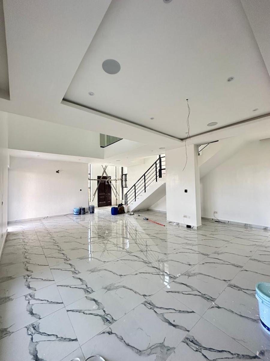 Contemporary Spacious 5 Bedroom Fully Detached Duplex with Bq, Ikate, Lekki, Lagos, Detached Duplex for Sale