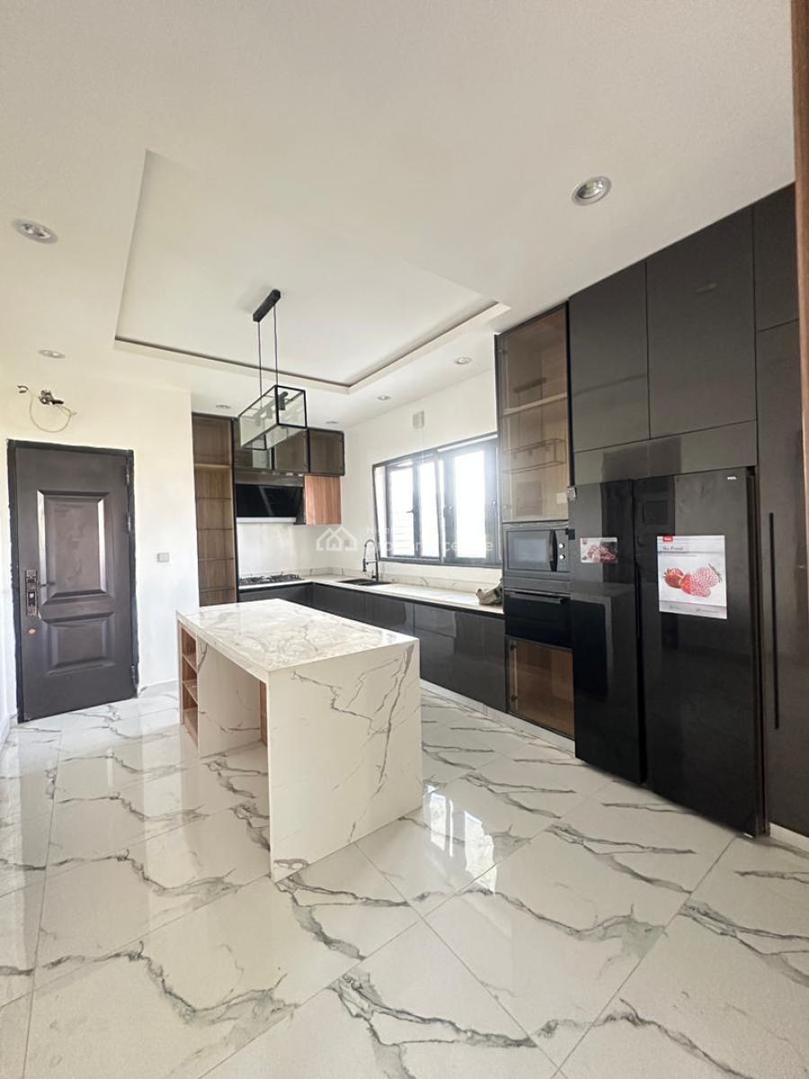 Contemporary Spacious 5 Bedroom Fully Detached Duplex with Bq, Ikate, Lekki, Lagos, Detached Duplex for Sale