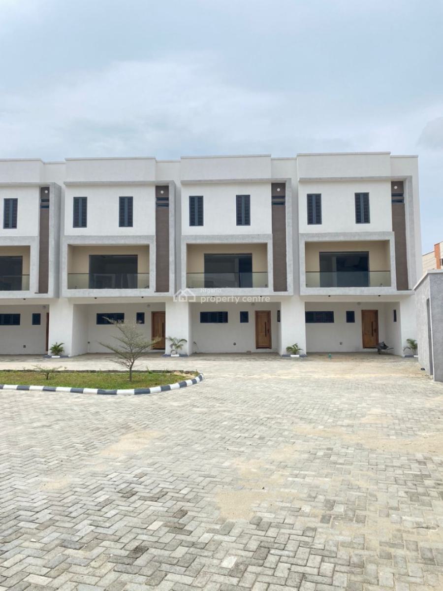 Stunning 4 Bedroom Terrace Duplex on 2 Floors with Bq in a Prestigious, Ikate, Ikate, Lekki, Lagos, Terraced Duplex for Sale