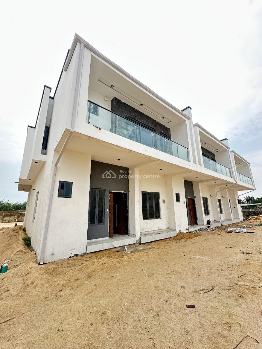 Very Spacious Exquisite Luxury 4 Bedroom Self Compound Terrace Duplex, Vgc, Lekki, Lagos, Terraced Duplex for Sale