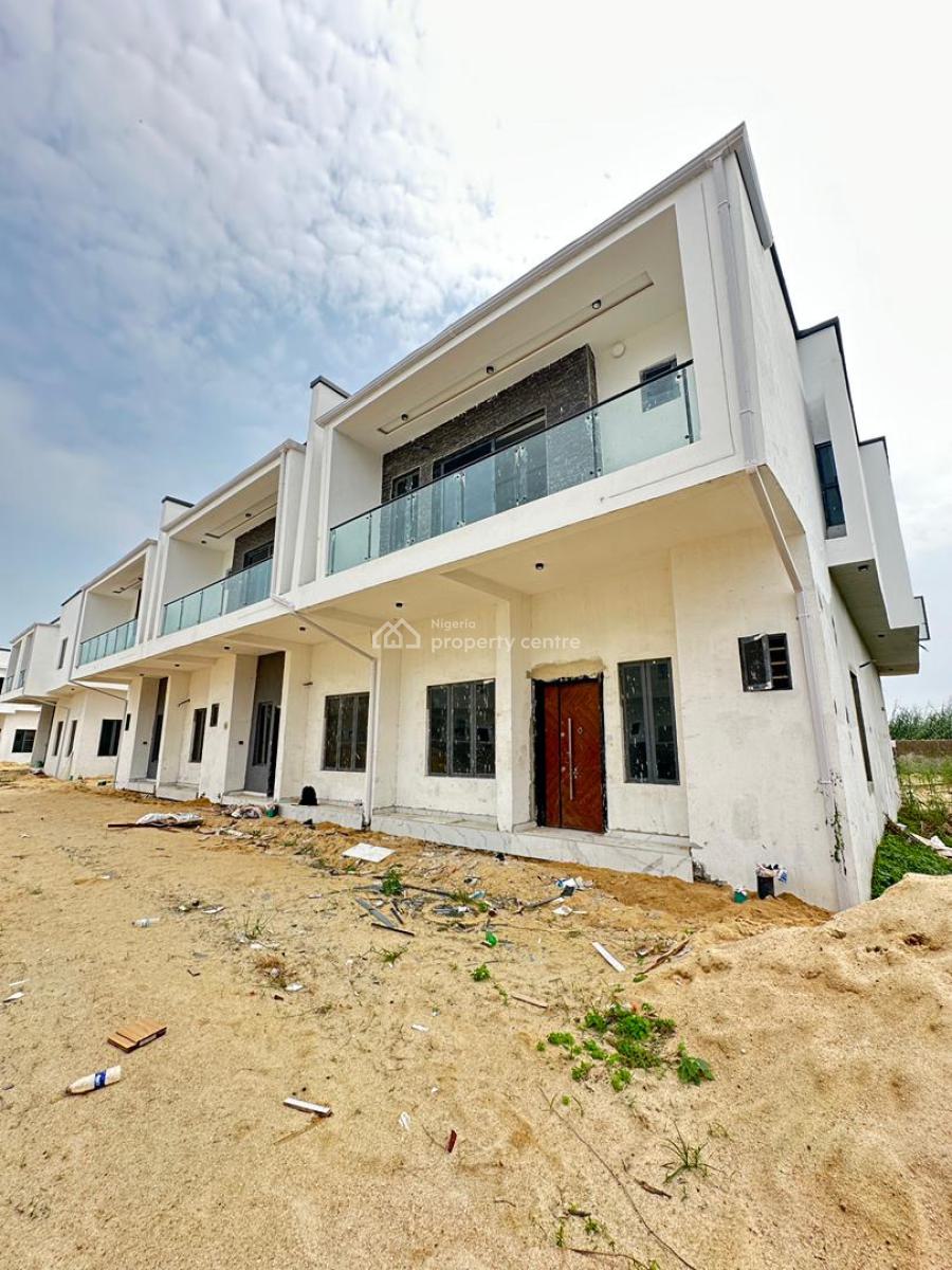 Very Spacious Exquisite Luxury 4 Bedroom Self Compound Terrace Duplex, Vgc, Lekki, Lagos, Terraced Duplex for Sale