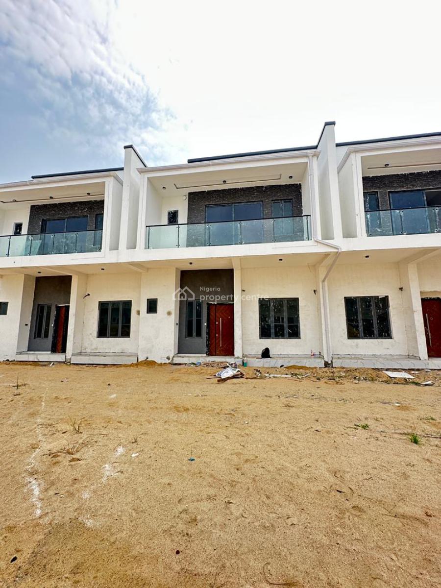 Very Spacious Exquisite Luxury 4 Bedroom Self Compound Terrace Duplex, Vgc, Lekki, Lagos, Terraced Duplex for Sale