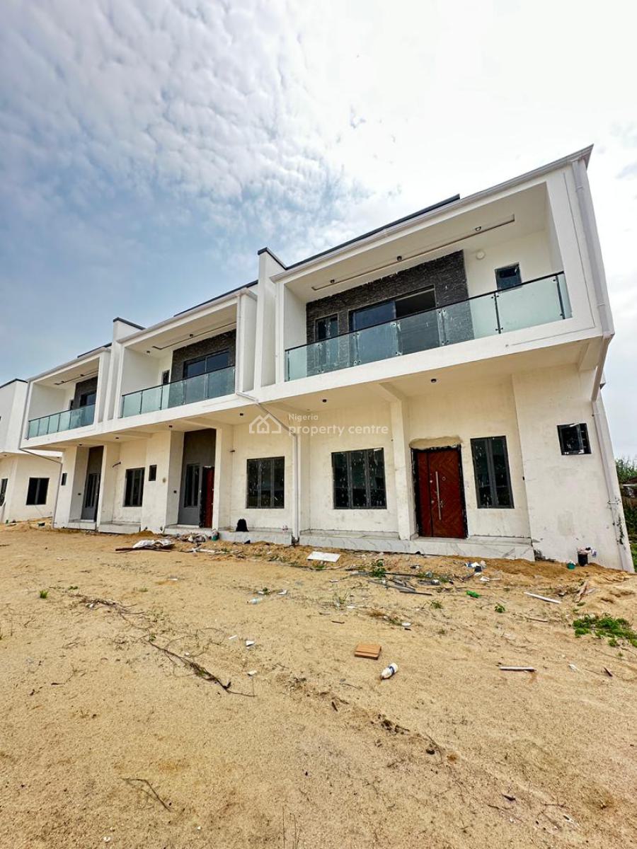 Very Spacious Exquisite Luxury 4 Bedroom Self Compound Terrace Duplex, Vgc, Lekki, Lagos, Terraced Duplex for Sale