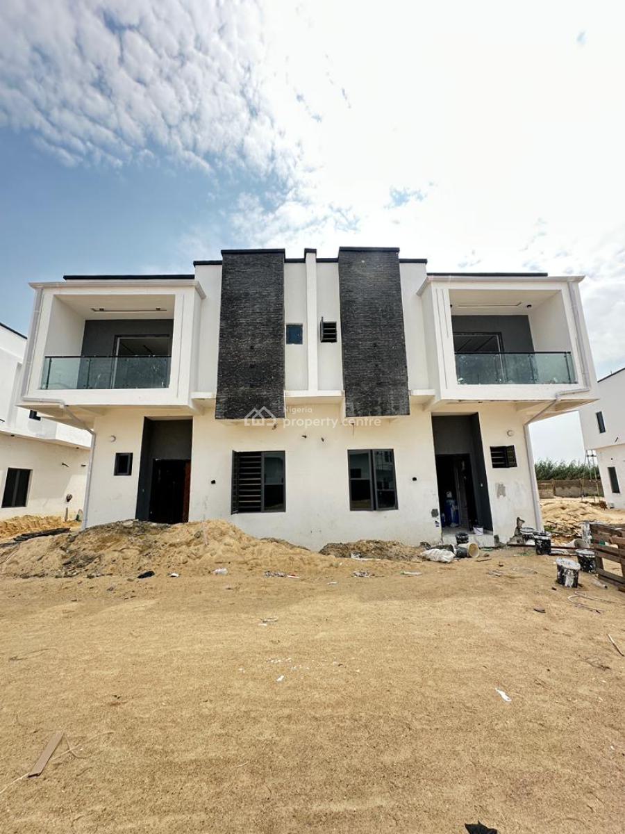 Very Exquisite 4 Bedroom Self Compound Semi-detached Duplex with Bq, Vgc, Lekki, Lagos, Semi-detached Duplex for Sale