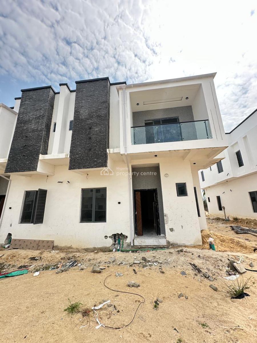 Very Exquisite 4 Bedroom Self Compound Semi-detached Duplex with Bq, Vgc, Lekki, Lagos, Semi-detached Duplex for Sale