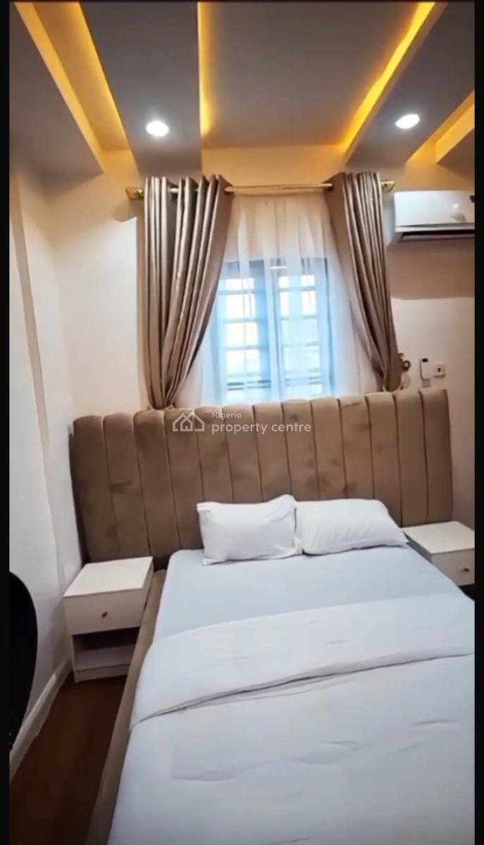 a Monthly Furnished Self Contain with Tv, Bed, Wardrobe and Others, Morocco, Yaba, Lagos, Self Contain (single Rooms) for Rent