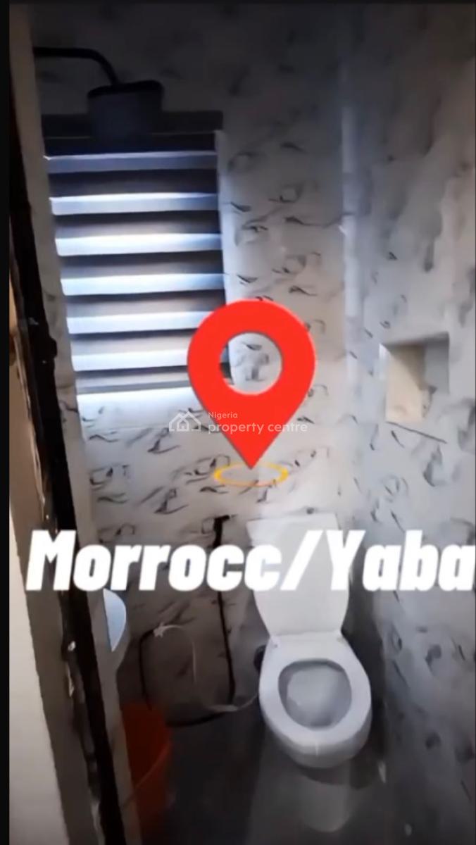a Monthly Furnished Self Contain with Tv, Bed, Wardrobe and Others, Morocco, Yaba, Lagos, Self Contain (single Rooms) for Rent