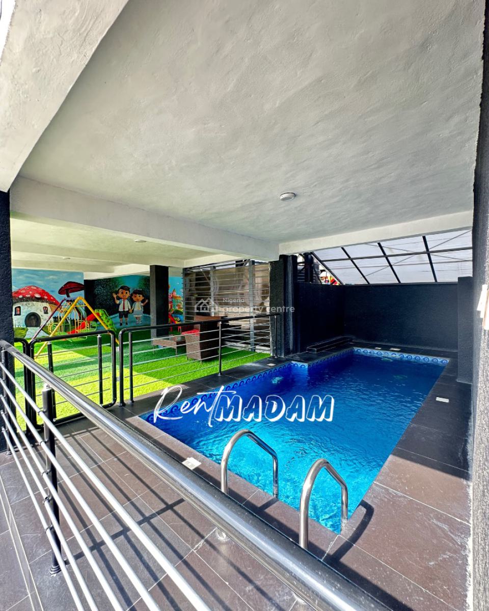 Lush 4 Bedroom Terrace + Gym, Pool & Playground, Ikota, Lekki, Lagos, Flat / Apartment for Rent