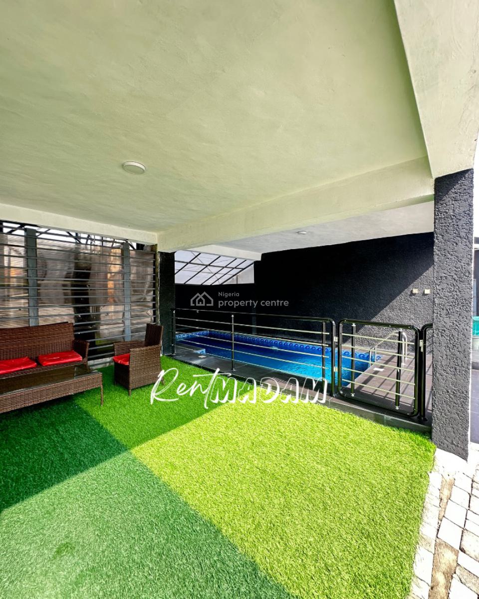 Lush 4 Bedroom Terrace + Gym, Pool & Playground, Ikota, Lekki, Lagos, Flat / Apartment for Rent