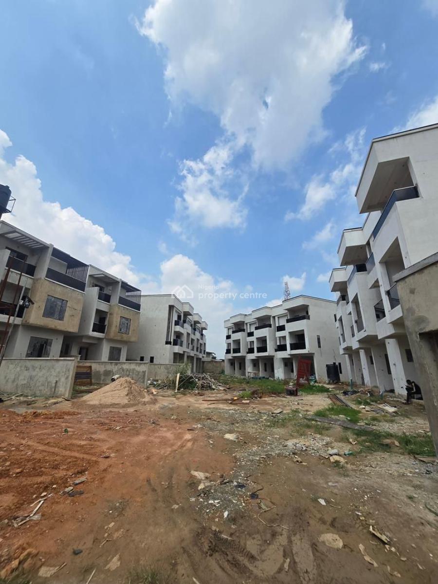 Newly Built 4 Bedroom Terrace Duplex with a Room Bq, Ikeja, Lagos, Terraced Duplex for Sale