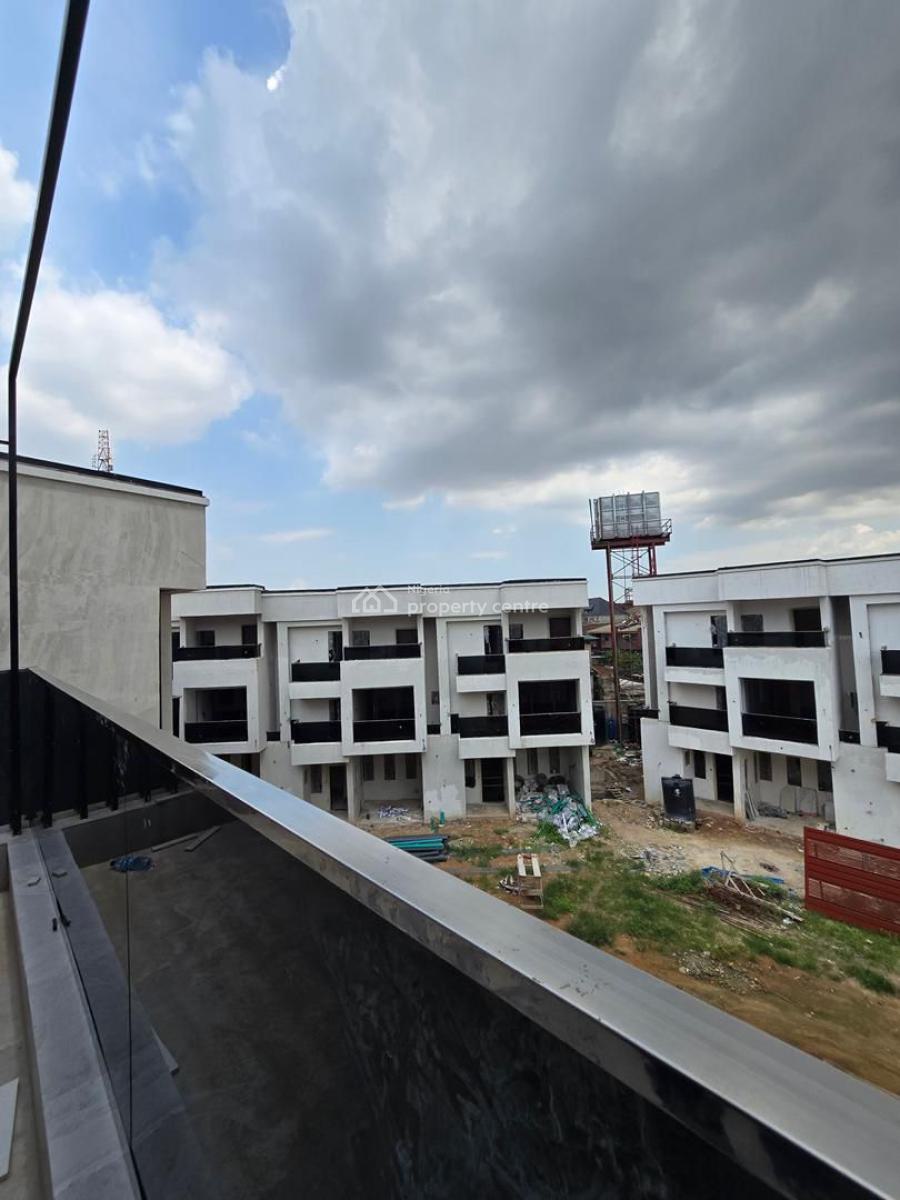 Newly Built 4 Bedroom Terrace Duplex with a Room Bq, Ikeja, Lagos, Terraced Duplex for Sale