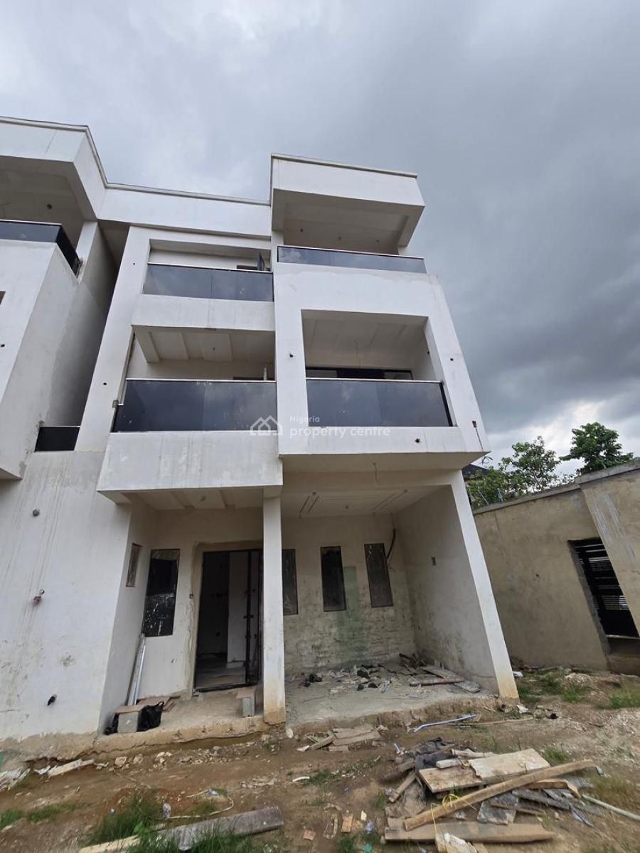 Newly Built 4 Bedroom Terrace Duplex with a Room Bq, Ikeja, Lagos, Terraced Duplex for Sale