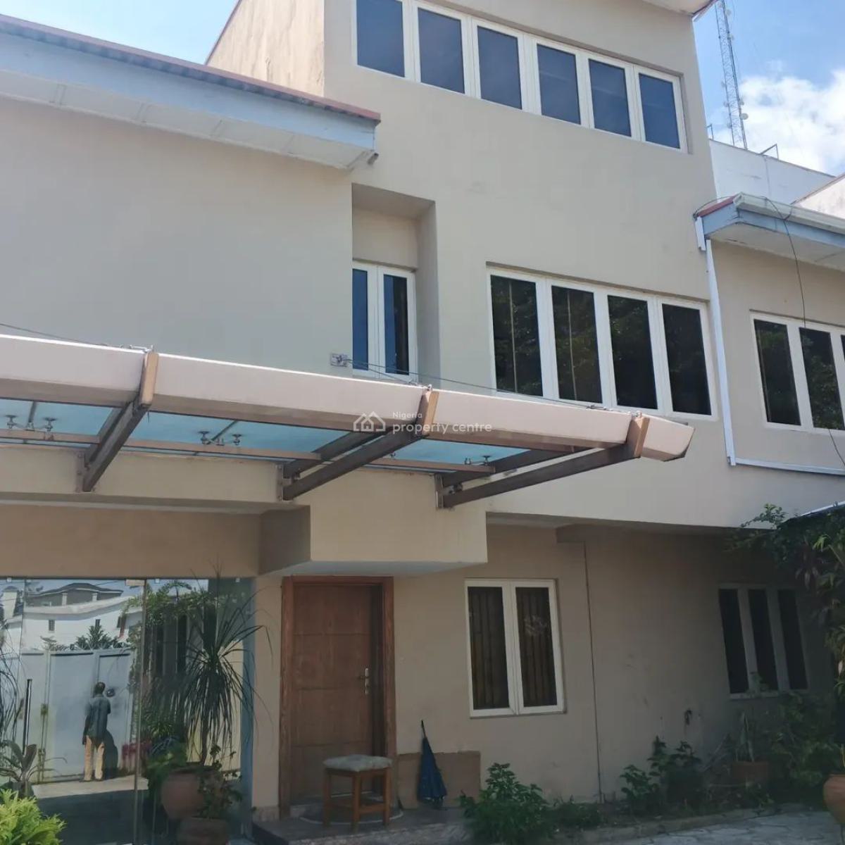 Commercial 5 Bedroom Detached Duplex with Bq, Commercial Road, Victoria Island (vi), Lagos, Detached Duplex for Rent
