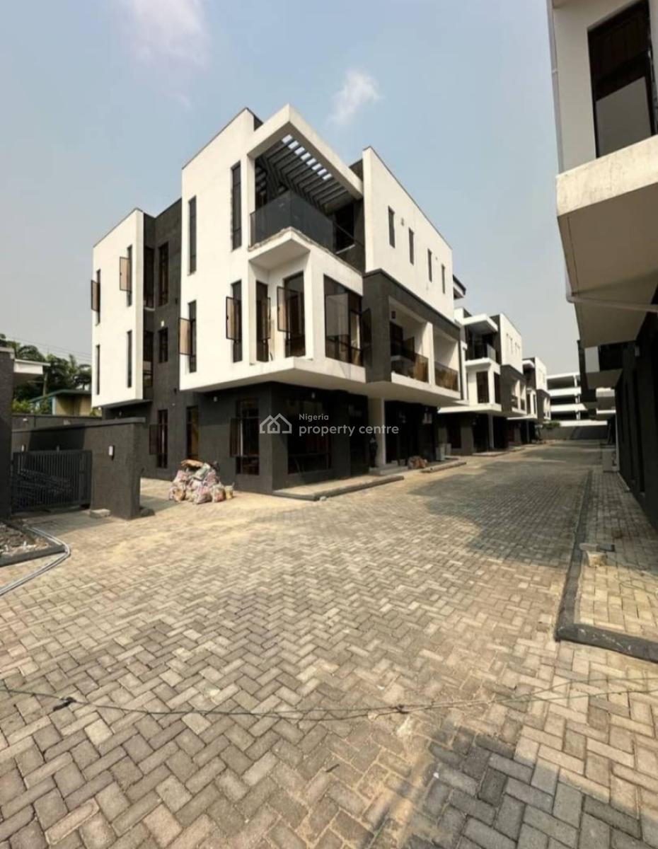 Exquisitely Finished Serviced 4 Bedroom Semi-detached House with a Bq, Victoria Island (vi), Lagos, Semi-detached Duplex for Sale