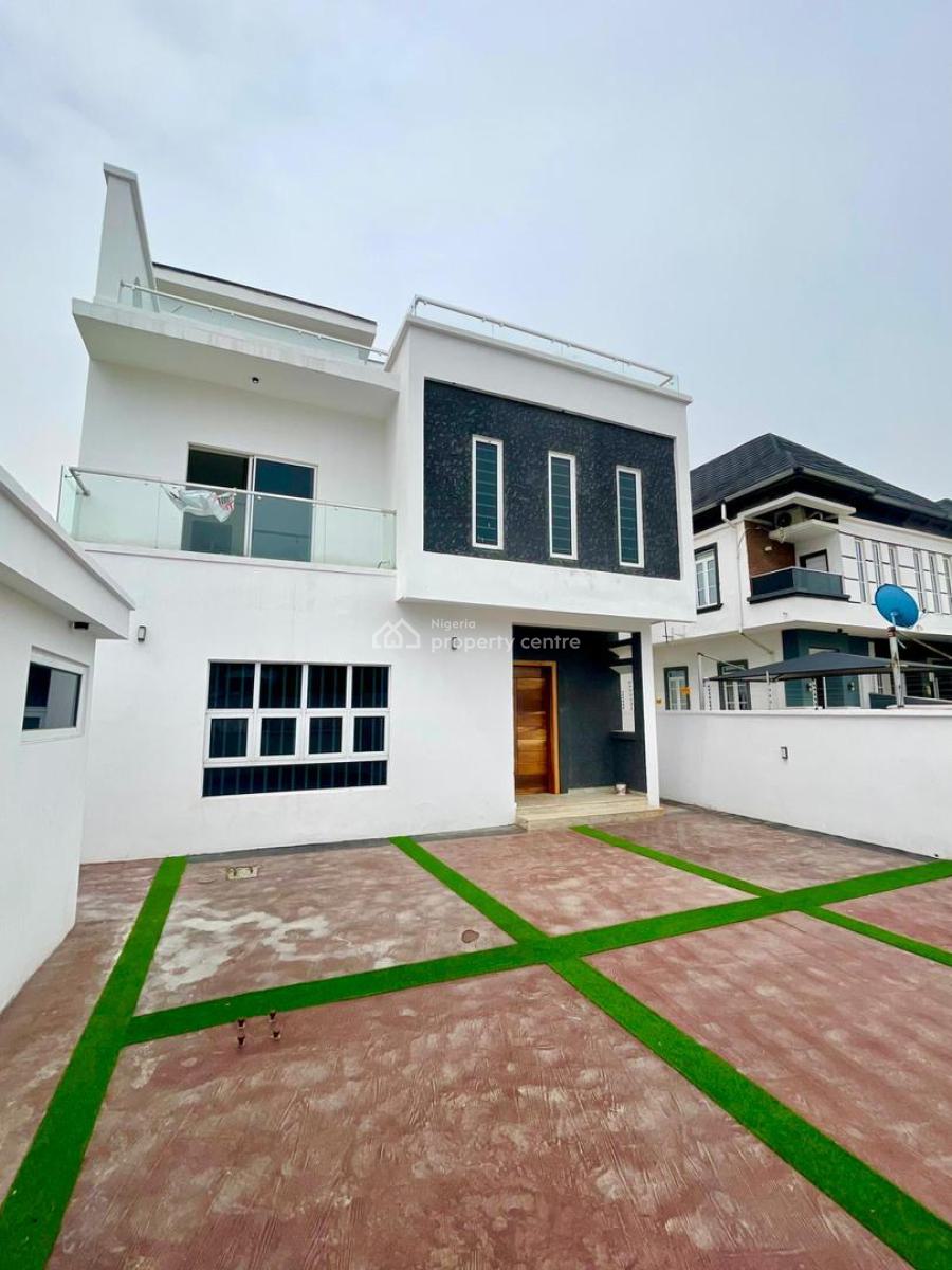 Solid 4 Bedroom Detached Duplex with Bq, 2nd Toll Gatec, Lekki, Lagos, Detached Duplex for Sale