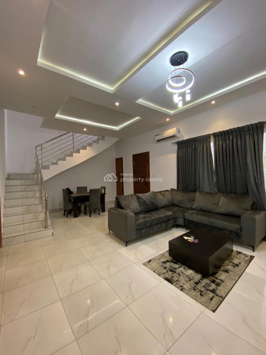 Elegant 2 Year Old, 4-bedroom Townhome in Parliament Estate, Ikota, Ikota, Vgc, Lekki, Lagos, Terraced Duplex for Sale