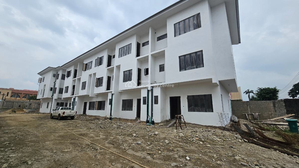 Carcass and Solid 4 Bedroom Terrace Duplex with a Room Bq, Awuse Estate, Opebi, Ikeja, Lagos, Terraced Duplex for Sale