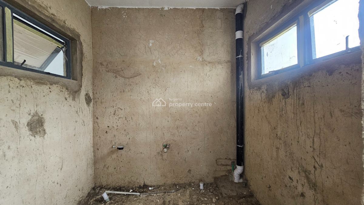 Carcass and Solid 4 Bedroom Terrace Duplex with a Room Bq, Awuse Estate, Opebi, Ikeja, Lagos, Terraced Duplex for Sale