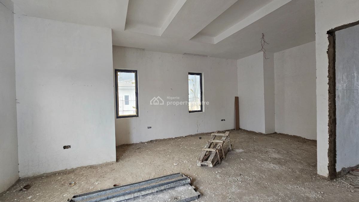 Carcass and Solid 4 Bedroom Terrace Duplex with a Room Bq, Awuse Estate, Opebi, Ikeja, Lagos, Terraced Duplex for Sale