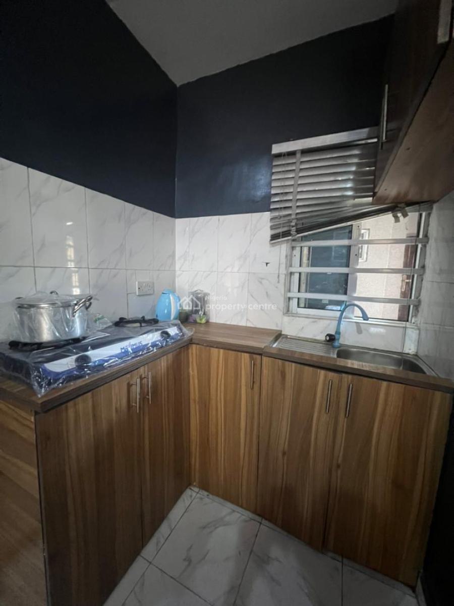 a Furnished Spacious Self Contain Fridge, Tv, Bed, Fridge in an Estate, Yaba, Lagos, Self Contain (single Rooms) for Rent
