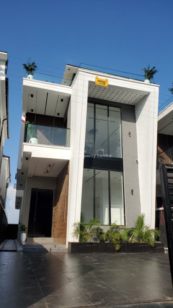 Luxury 5-bedroom Smart Detached Duplex with Pool and Bq, Lekki Palm City, Ajah, Lagos, Detached Duplex for Sale