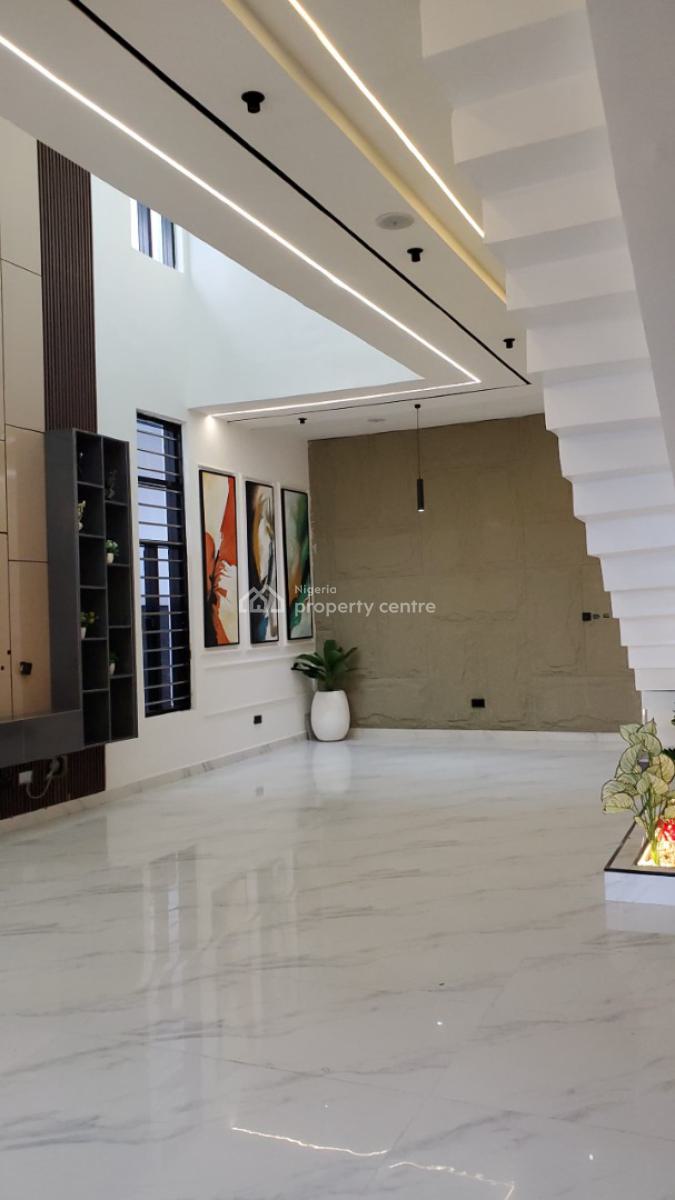 Luxury 5-bedroom Smart Detached Duplex with Pool and Bq, Lekki Palm City, Ajah, Lagos, Detached Duplex for Sale