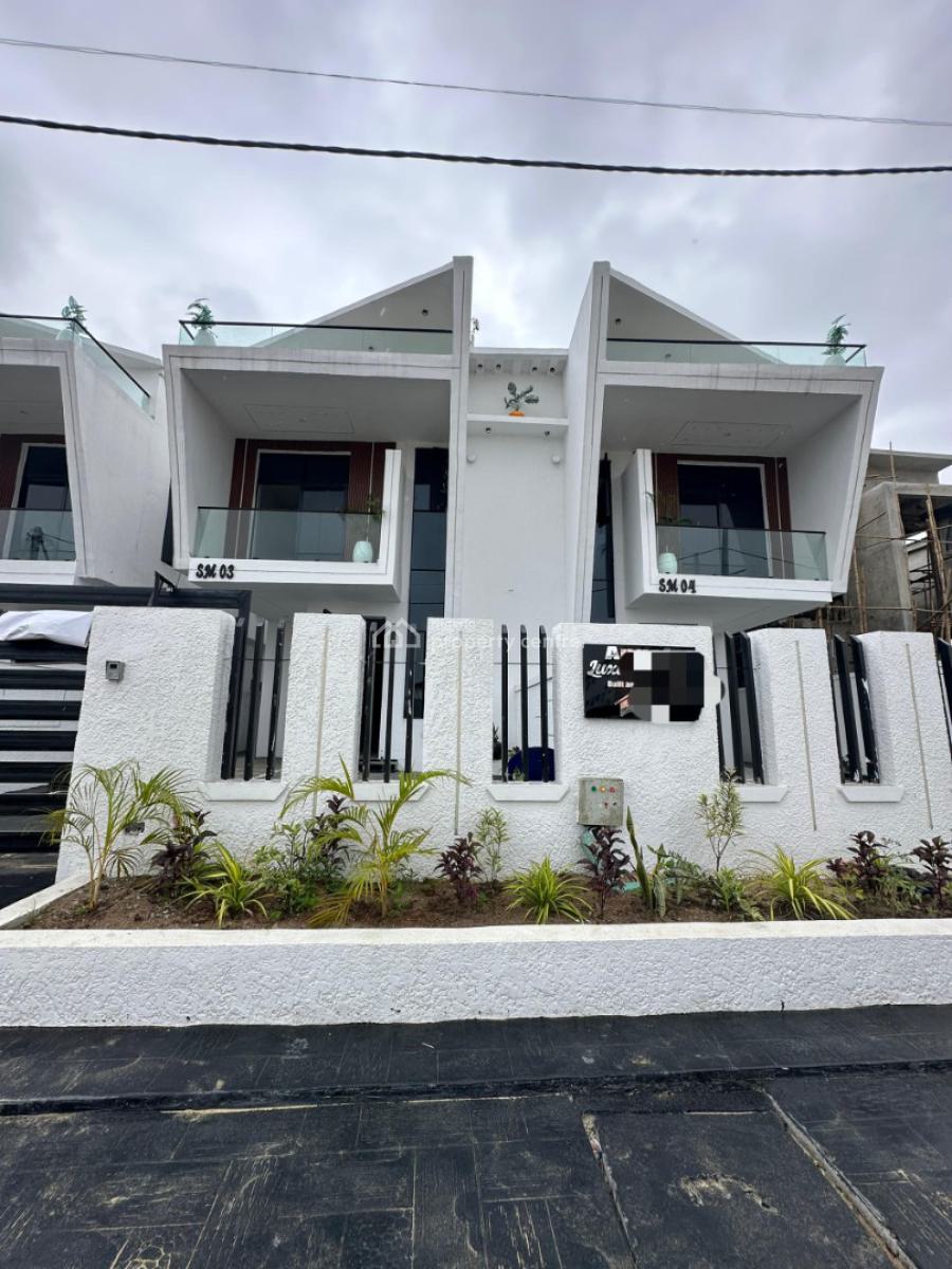 Well Furniture 4 Bedroom Semidetached Duplex Plus Bq with Excellent Amenities, Ikota, Lekki, Lagos, Semi-detached Duplex for Sale