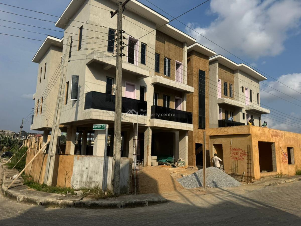 Tastefully Built and Brand New 3 Bedroom Flat, Awuse Estate, Opebi, Ikeja, Lagos, Block of Flats for Sale