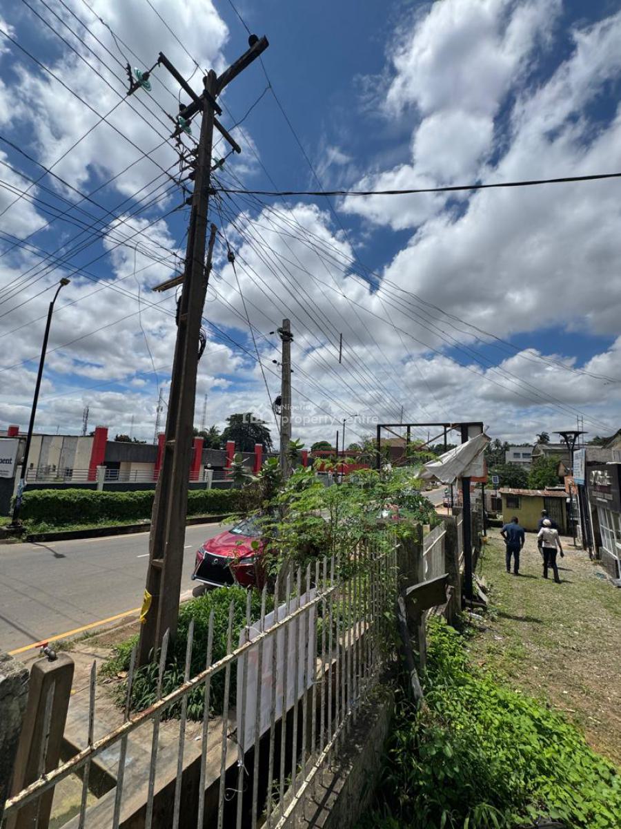 800sqm of Land with Commercial Building, Favos Street, New Bodija, Ibadan, Oyo, Commercial Land for Sale