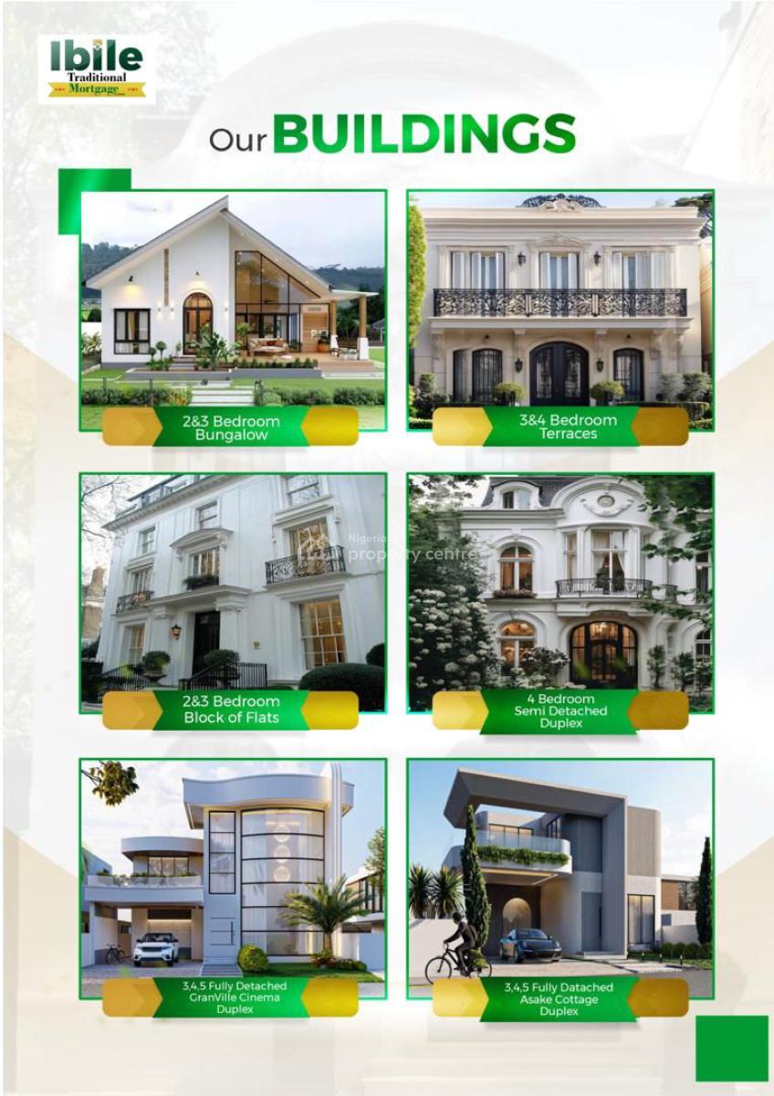 Beautiful Finished Homes with Exclusive Specifications, Prime Location, Ibile Traditional Mortgage, Ibeju Lekki, Lagos, Detached Bungalow for Sale