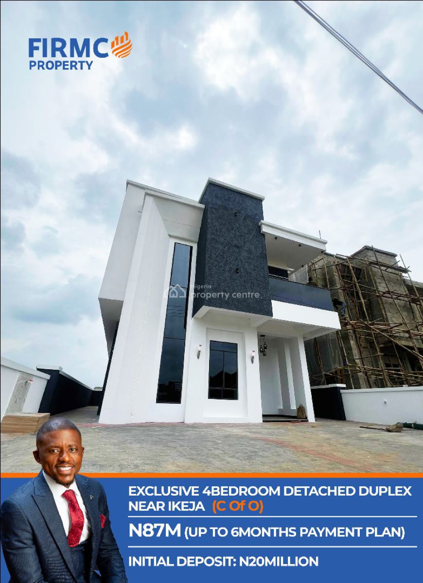 Contemporarily Built 4-bedroom Fully Detached Duplex, Mowe Town, Ogun, Detached Duplex for Sale