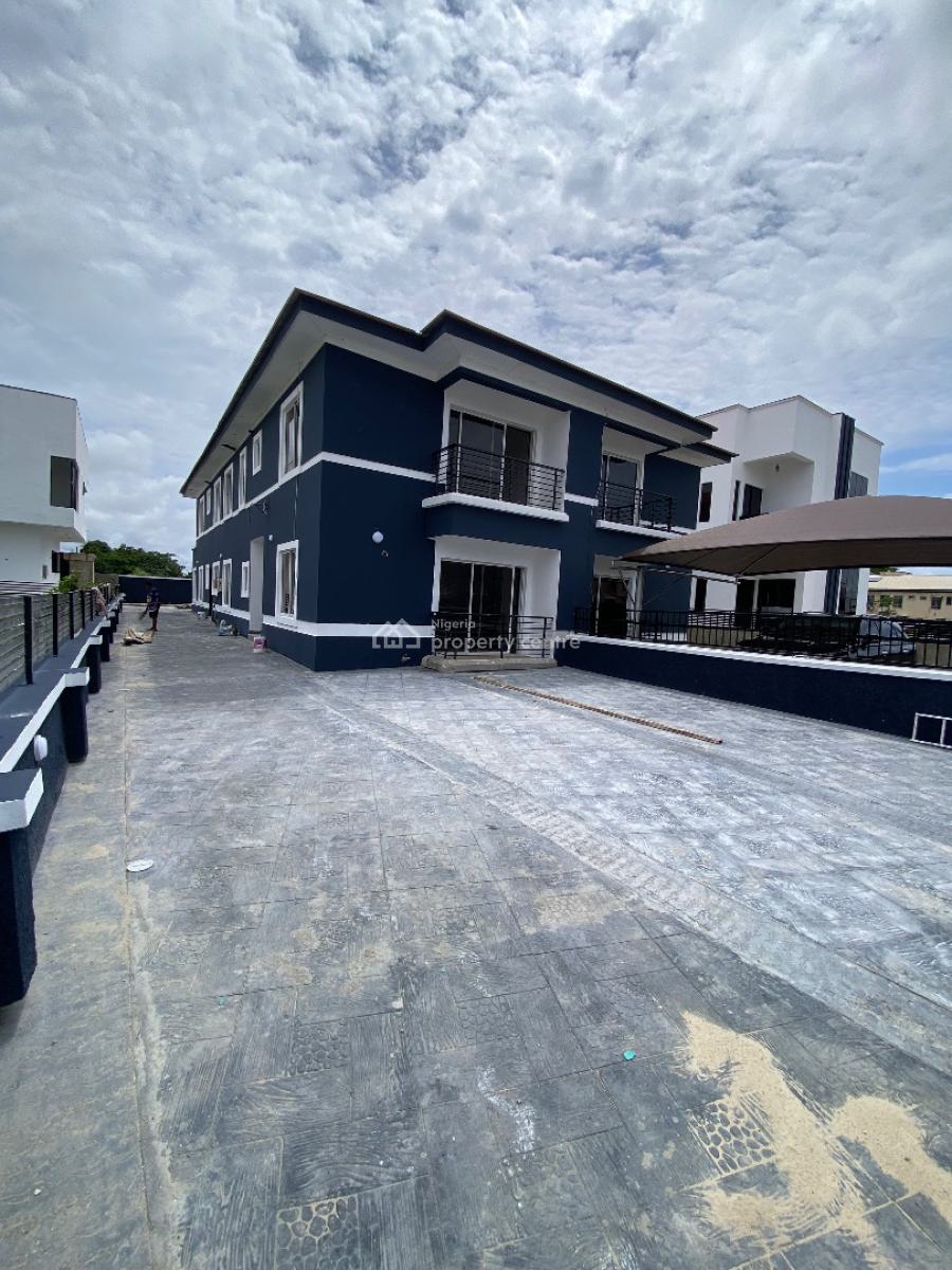 Clean 4 Bedroom Duplex, By Shop Rite in a Secure Estate, Sangotedo, Ajah, Lagos, Semi-detached Duplex for Rent
