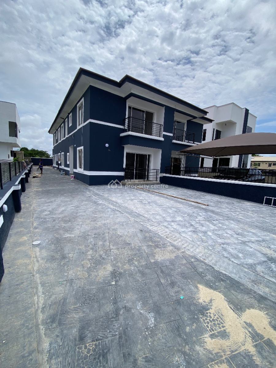 Clean 4 Bedroom Duplex, By Shop Rite in a Secure Estate, Sangotedo, Ajah, Lagos, Semi-detached Duplex for Rent