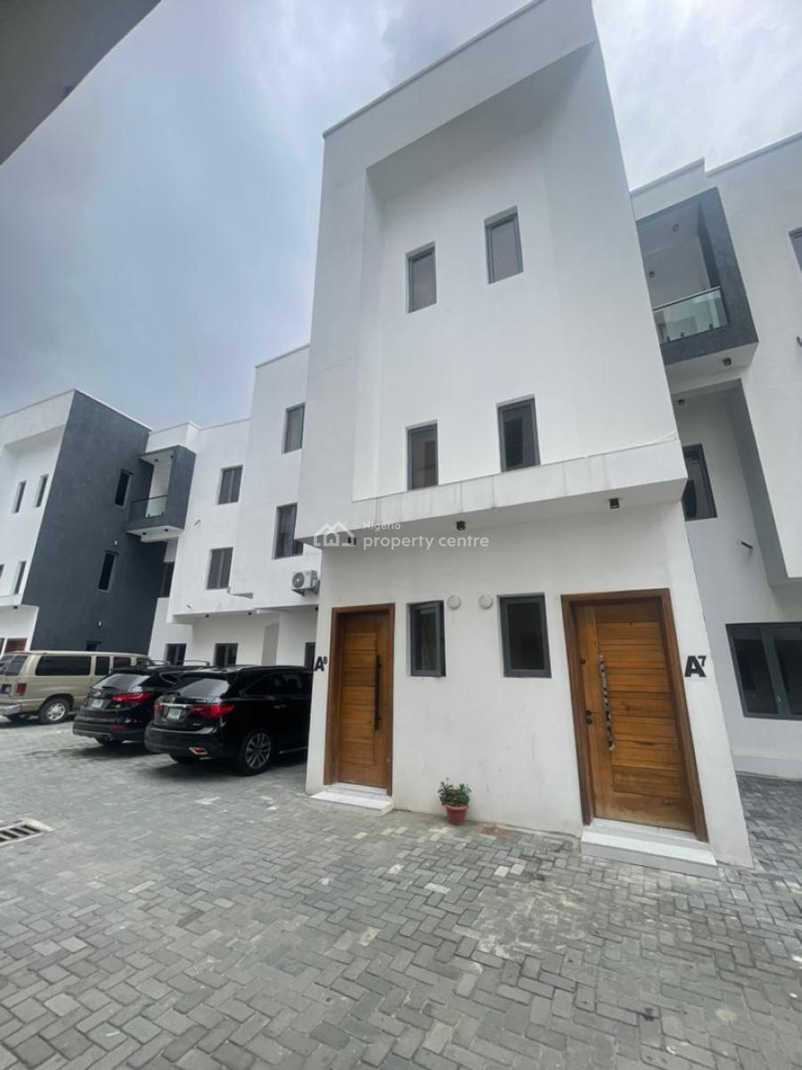 Newly Built 4 Bedroom Semi-detached Terrace, Lekki Phase 1, Lekki, Lagos, Flat / Apartment for Rent