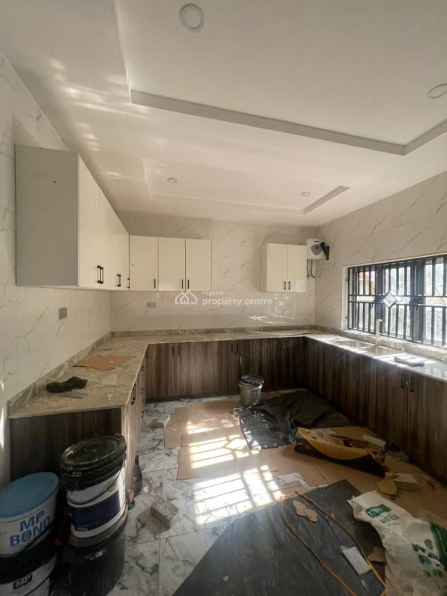 a Well Finished Four (4) Bedroom Terrace Duplex with a Room Bq, Utako, Abuja, Terraced Duplex for Rent