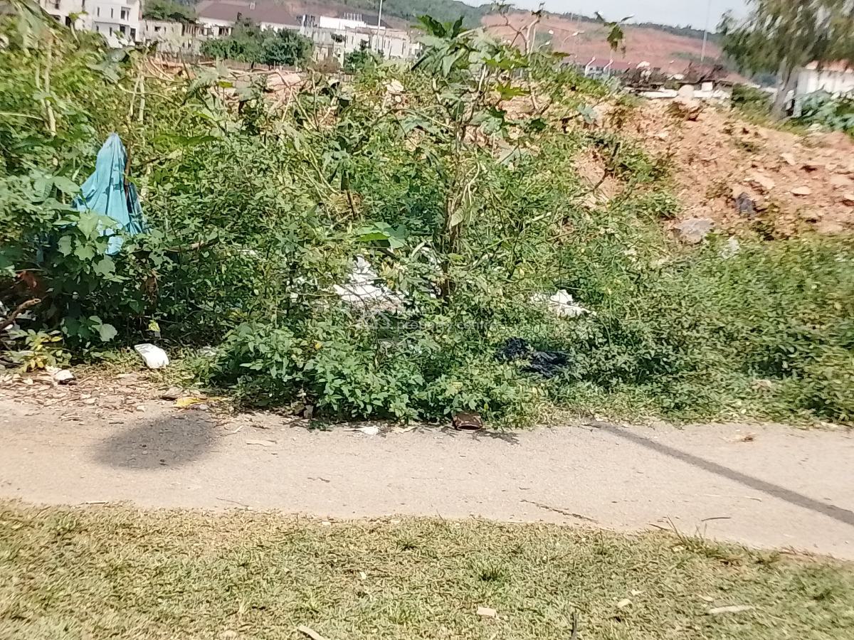 1,472sqm Flat Residential Land, Tarred Road, Guzape District, Abuja, Residential Land for Sale