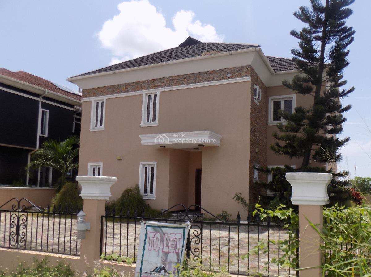 4 Bedroom Semi Detached Duplex with Bq in a Gated Estate 24hrs Power, 24hrs Power at Royal Garden Estate, Lekki, Lagos, Semi-detached Duplex for Rent