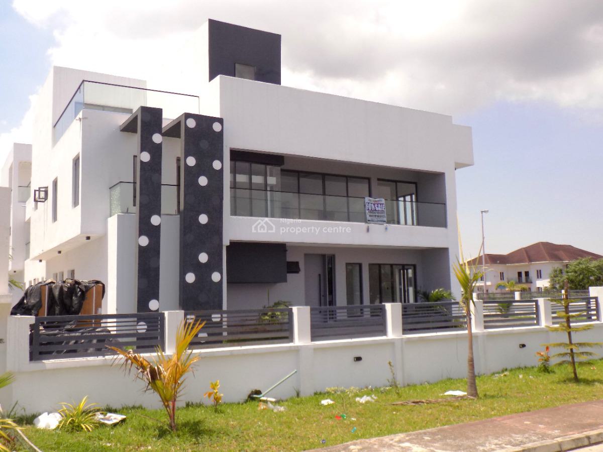 Very Clean 5 Bedroom Detached Duplex+bq+swimming Pool+24hrs Power, 24hrs Power in Royal Garden Estate, Lekki, Lagos, Detached Duplex for Sale