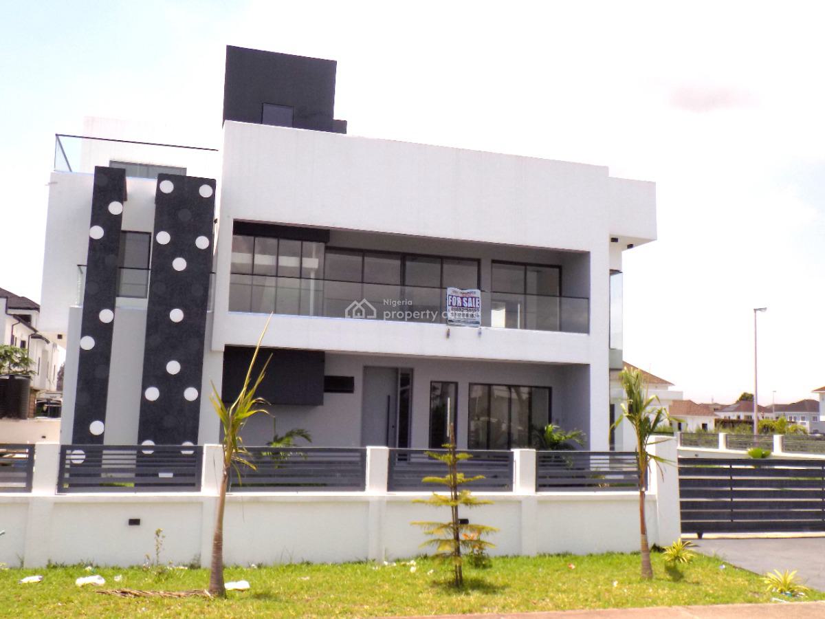 Very Clean 5 Bedroom Detached Duplex+bq+swimming Pool+24hrs Power, 24hrs Power in Royal Garden Estate, Lekki, Lagos, Detached Duplex for Sale