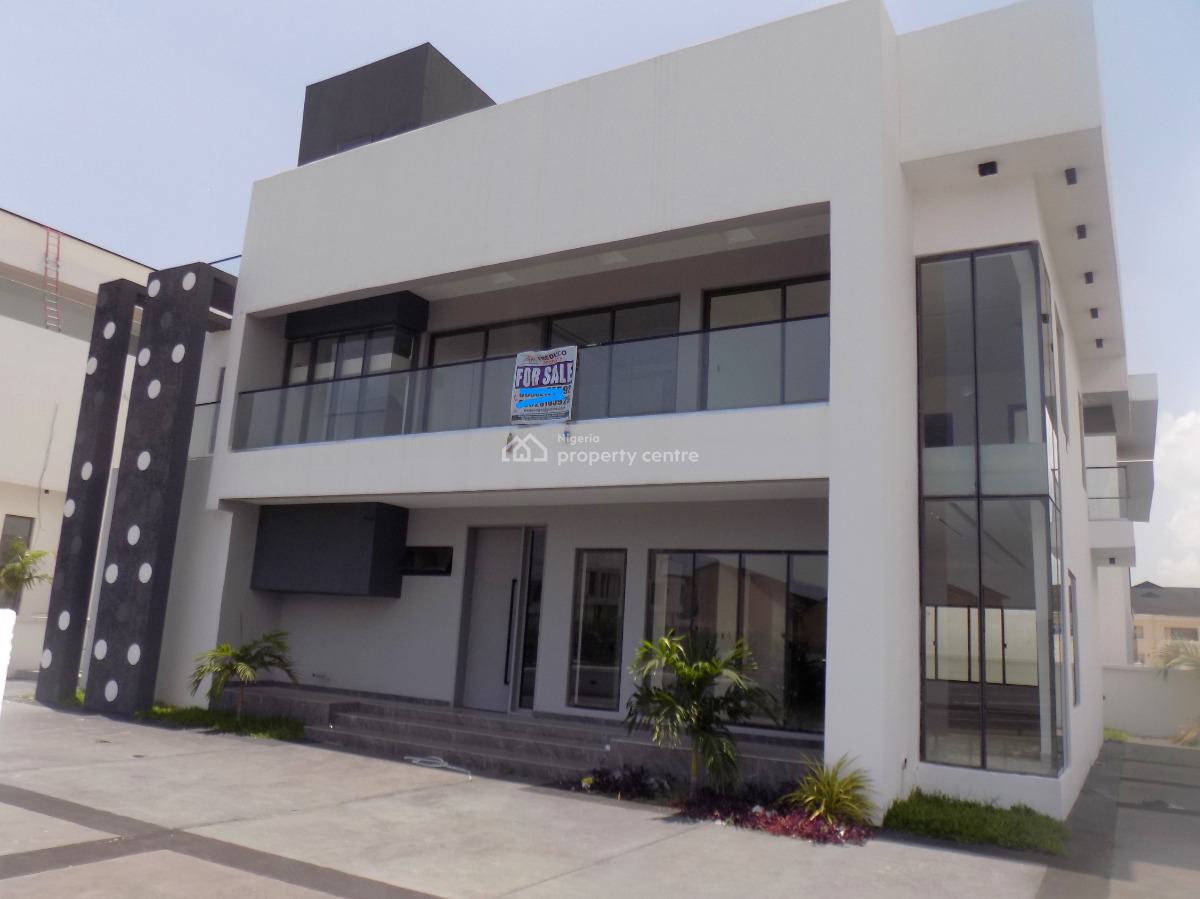 Very Clean 5 Bedroom Detached Duplex+bq+swimming Pool+24hrs Power, 24hrs Power in Royal Garden Estate, Lekki, Lagos, Detached Duplex for Sale